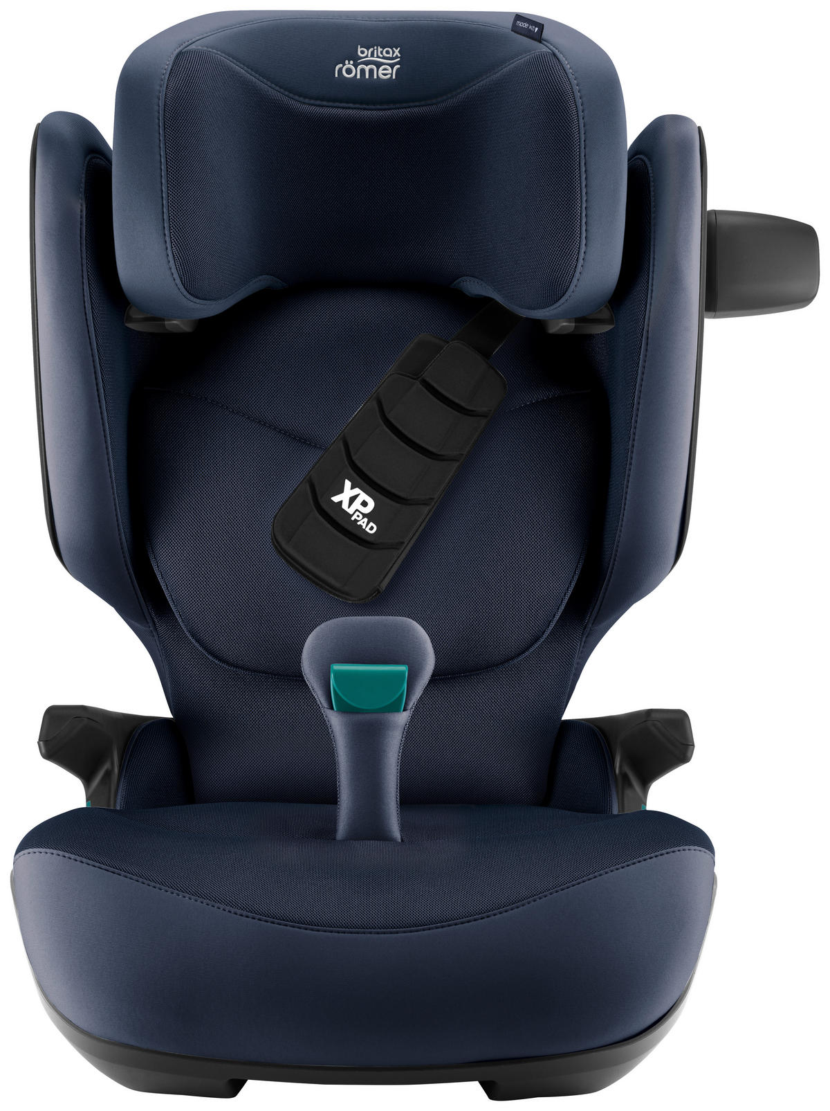 KINDERAUTOSITZ Kidfix Pro  - Dunkelblau, Basics, Kunststoff/Textil (48/83/42cm) - Britax Römer
