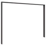 PASSEPARTOUTRAHMEN 306/220/12 cm   - Dunkelgrau, KONVENTIONELL, Holzwerkstoff (306/220/12cm) - Venda