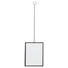 BILDERRAHMEN Schwarz - Schwarz, Design, Glas/Metall (15/20/1cm) - Carryhome