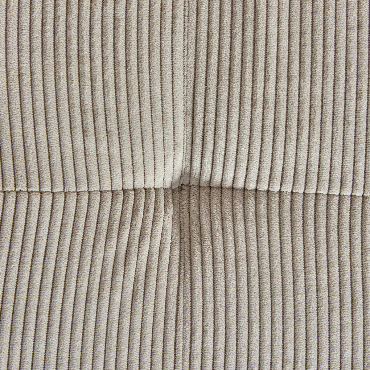 ARMLEHNSTUHL  in Eisen Webstoff, Cord, Samt  - Beige/Schwarz, LIFESTYLE, Textil/Metall (60/94/64cm) - MID.YOU