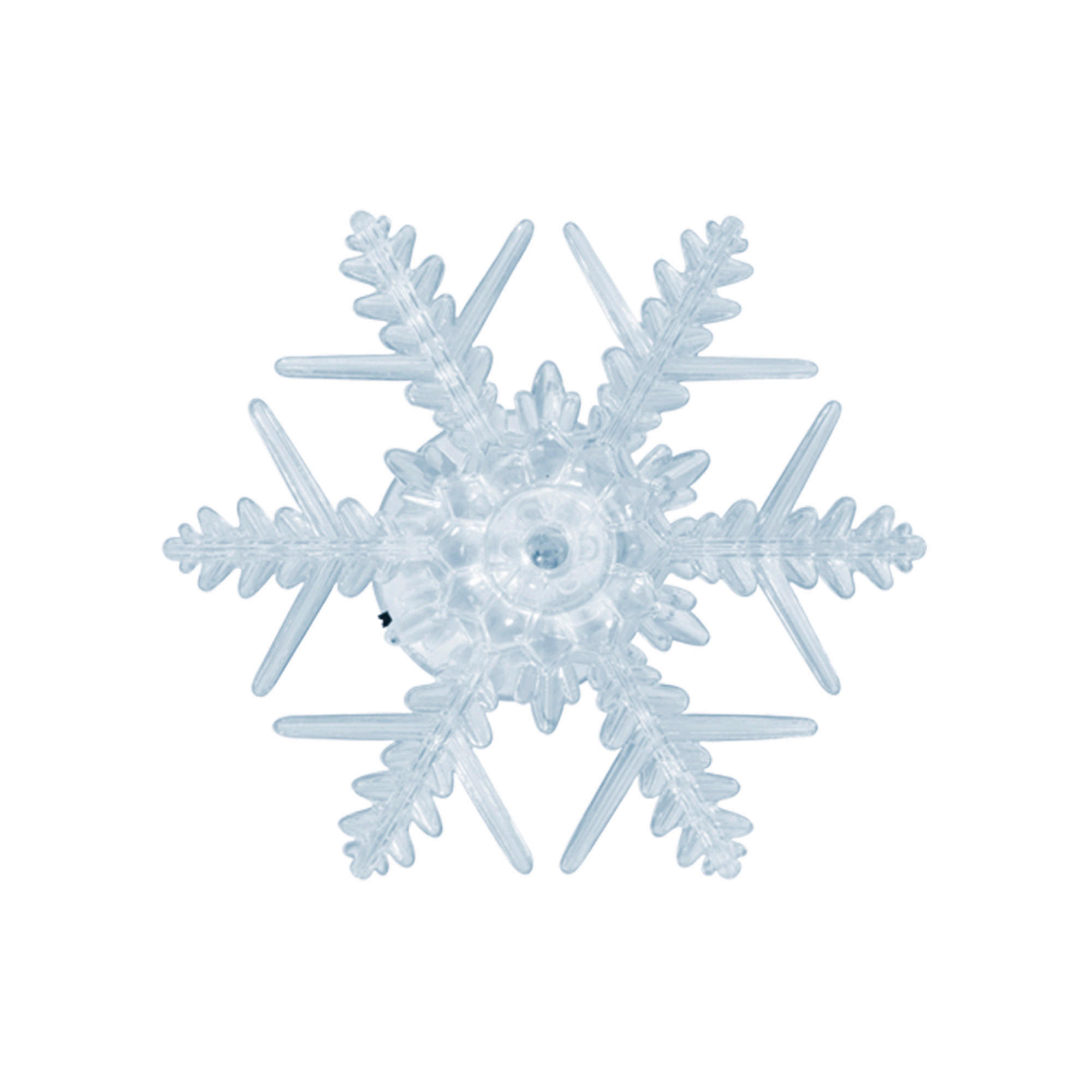 HANGULATVILÁGÍTÁS - fehér, Basics, műanyag/fém (10/10cm)