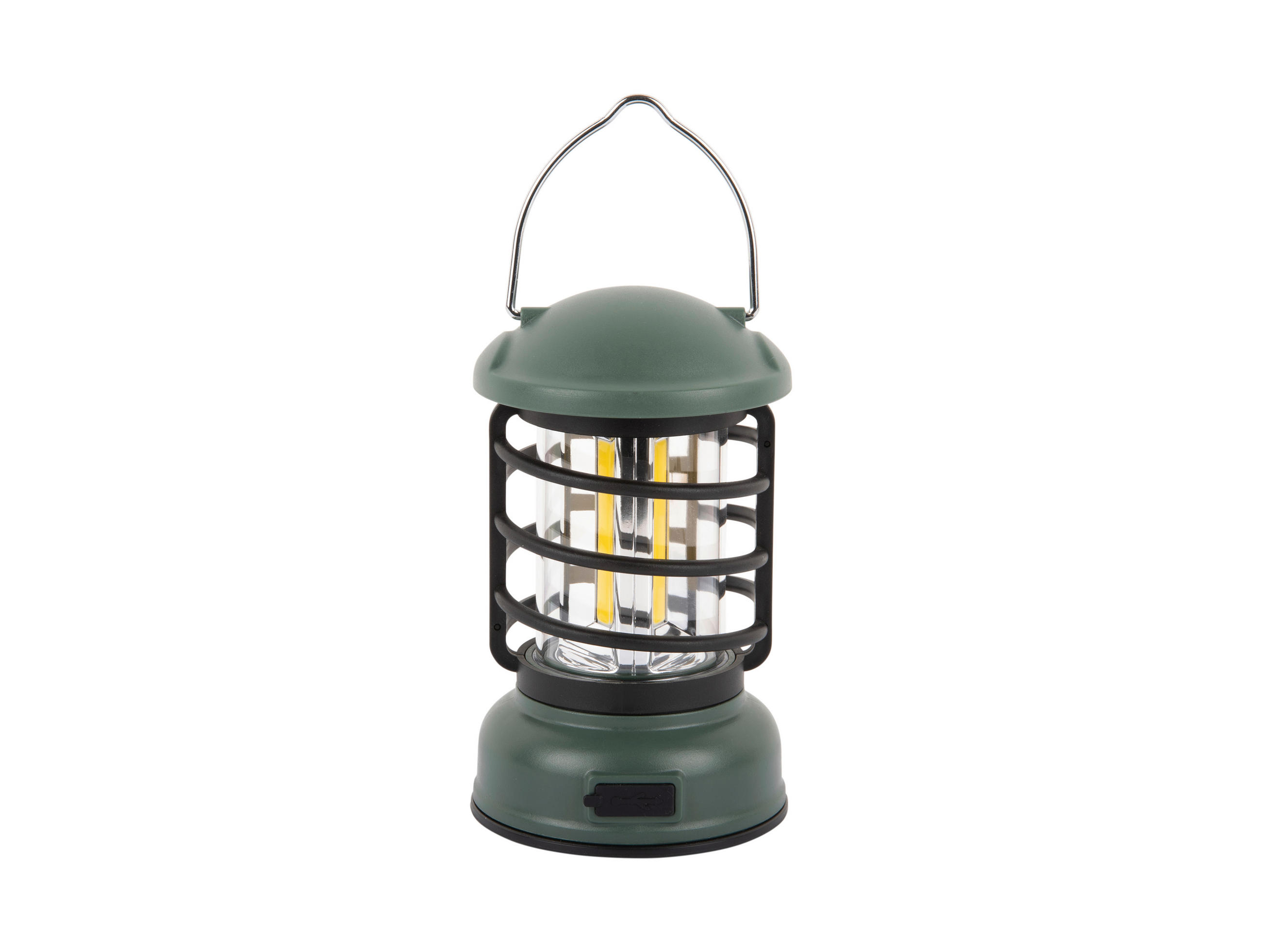 CAMPINGLATERNE Camping lantern 8.5/8.5/15 cm  - Waldgrün, Basics, Metall (8.5/8.5/15cm) - Leitmotiv