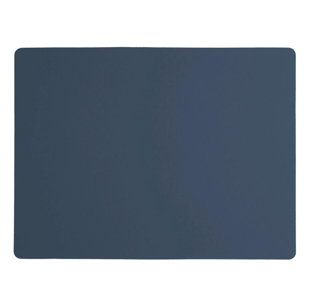 TISCHSET Leder Dunkelblau  - Dunkelblau, Basics, Leder (40/30/0.2cm)