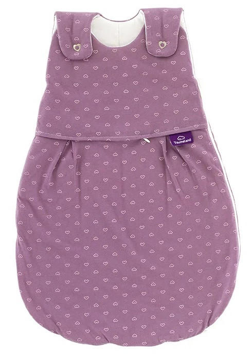 BABYSCHLAFSACK LIEBMICH    50/56   - Lila, Basics, Textil (50/56null) - Träumeland