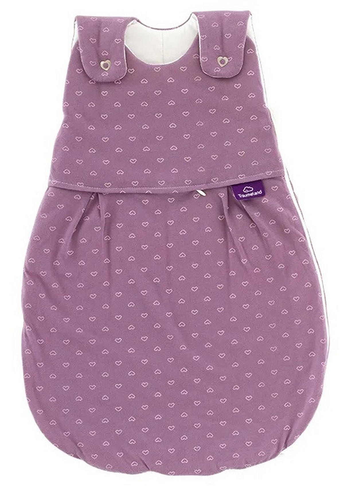 BABYSCHLAFSACK LIEBMICH    50/56   - Lila, Basics, Textil (50/56null) - Träumeland