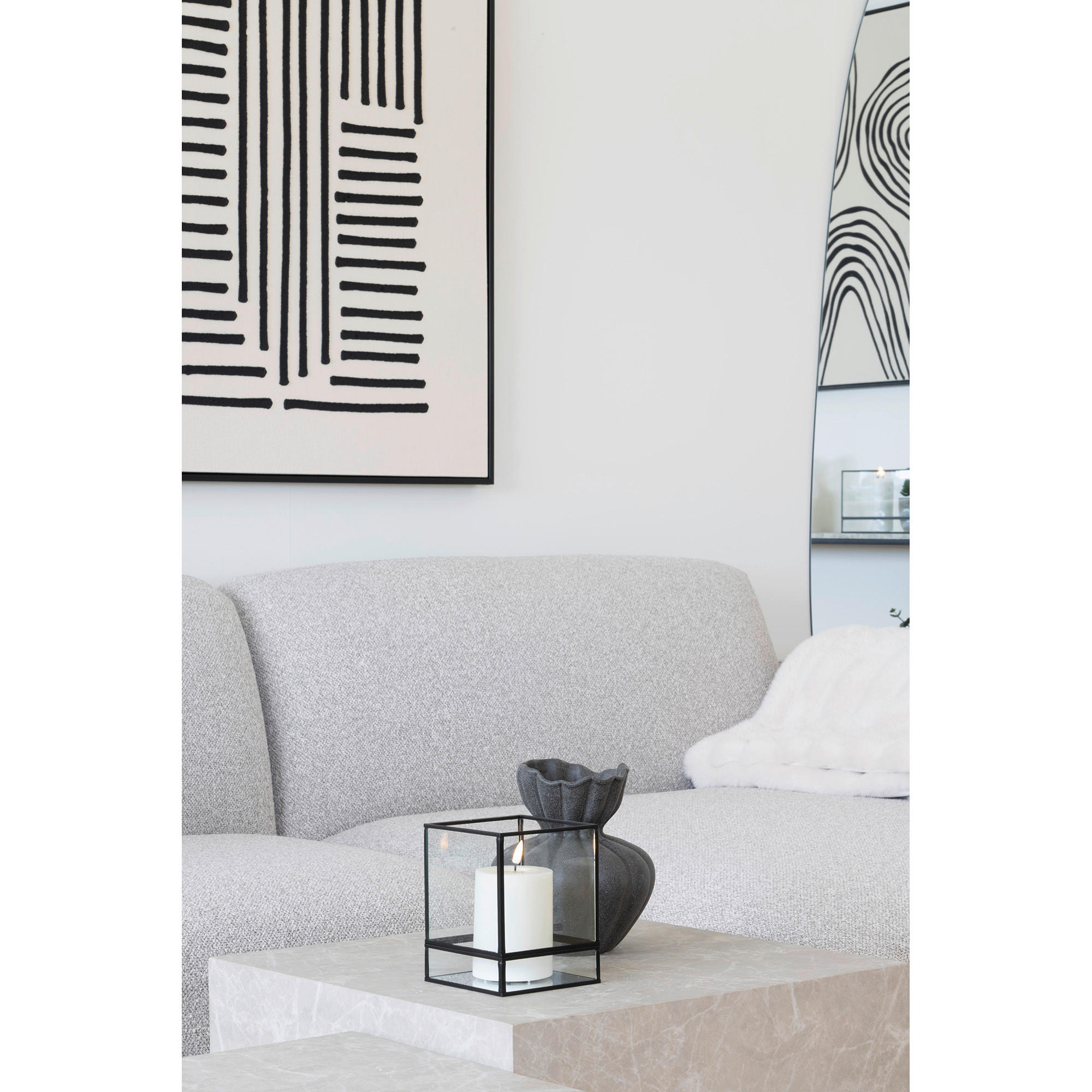 VAS  - svart, Design, keramik (17.2/19.4/17.2cm)