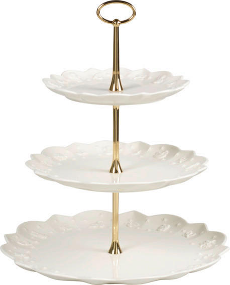ETAŽER  TOYS DELIGHT ROYAL CLASSIC      29,5 cm       - bela, Basics, kovina/keramika (29,5cm) - Villeroy & Boch