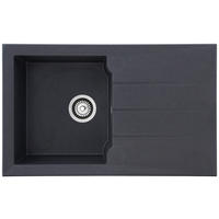 SPÜLE 1712ALINEO81X50TG  - Dunkelgrau, Trend, Stein (81/21/50cm) - Respekta