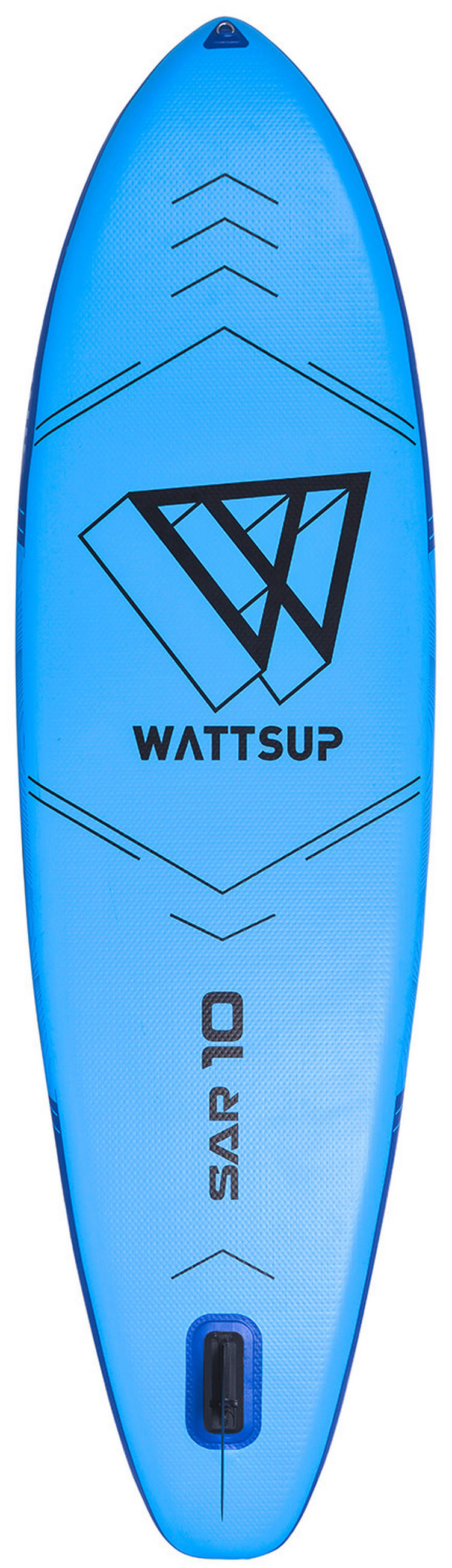 STAND-UP PADDLE BOARD WATTSUP SAR 10  - Blau/Schwarz, Basics, Kunststoff (305/15/81cm)