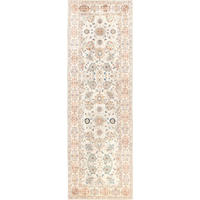 LÄUFER 80/250 cm LIVING JANE, waschbar  - Pastellblau/Hellrosa, Design, Kunststoff/Textil (80/250cm) - Lindorug