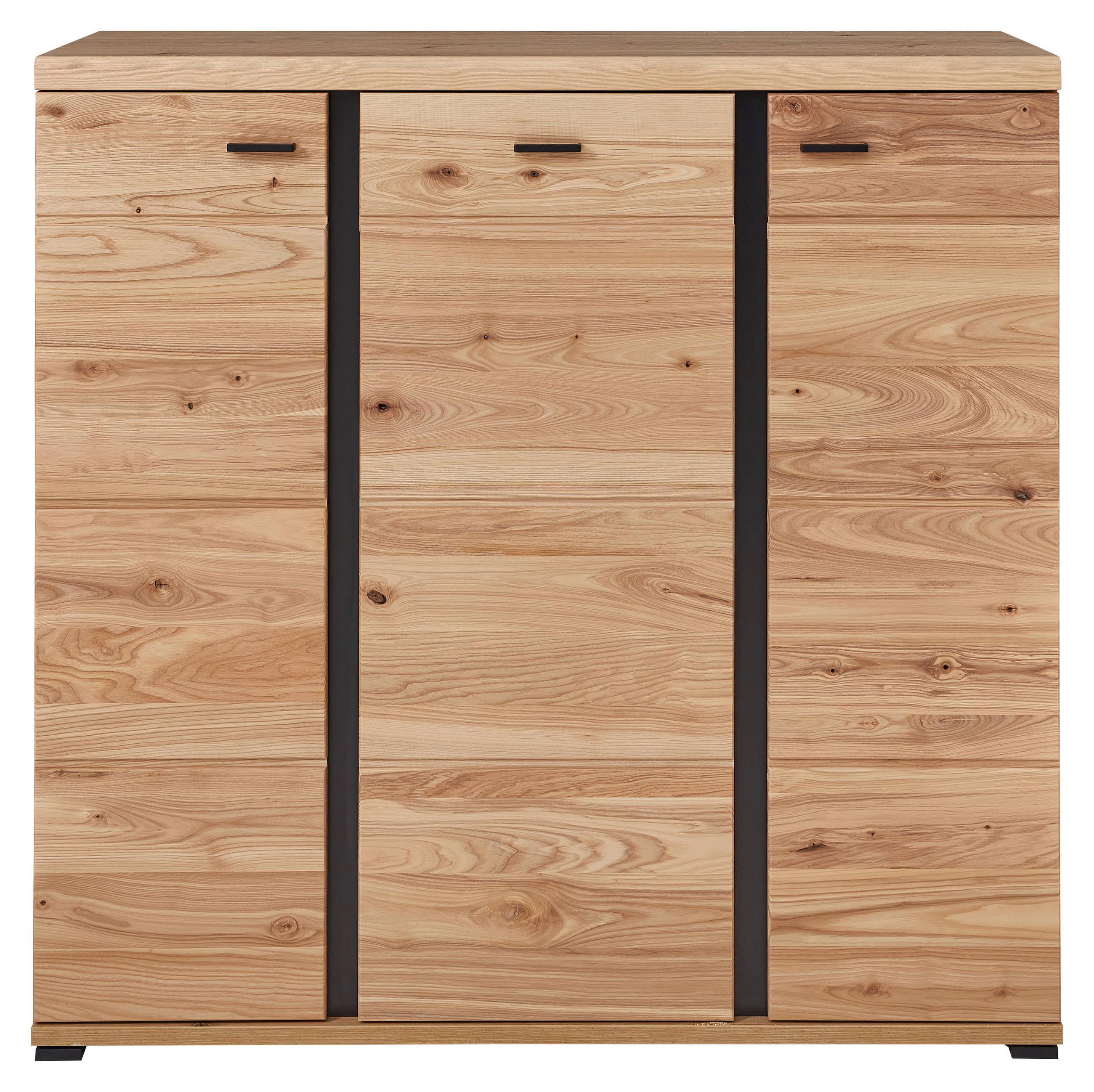 Linea Natura Highboard Garderobe Sonos Esche, Eiche Artisan 124x120x42 cm