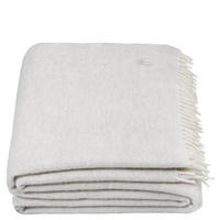 DOMÁCA DEKA, strižná vlna, 130/190 cm - biela, Basics, textil (130/190cm) - Zoeppritz