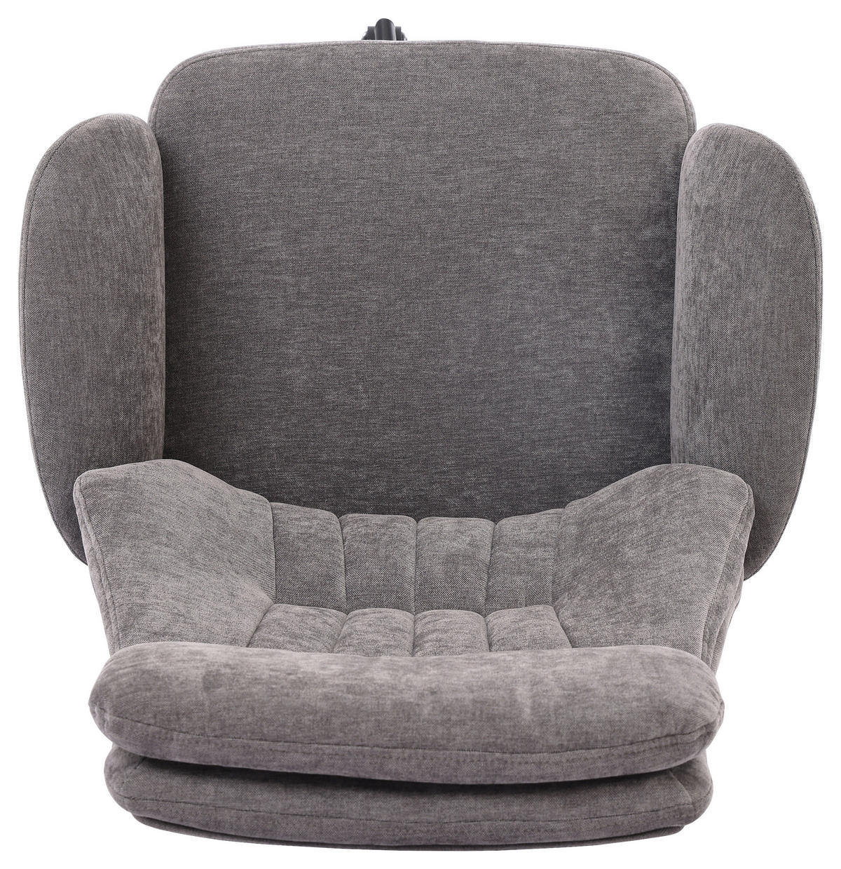 FORGÓSZÉK  zsenília szürke  - fekete/szürke, Modern, műanyag/textil (66/114/122/64cm) - Livetastic