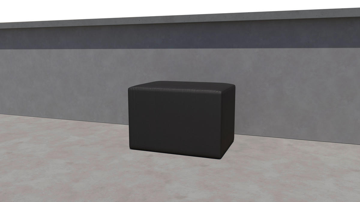 ABDECKHAUBE  - Schwarz, Basics, Kunststoff (134/92,5/63,3cm) - Dieter Knoll