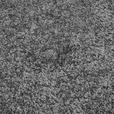 HOCKER Chenille Kiefer Grau  - Schwarz/Grau, Trend, Holz/Textil (50/46/35cm) - Xora