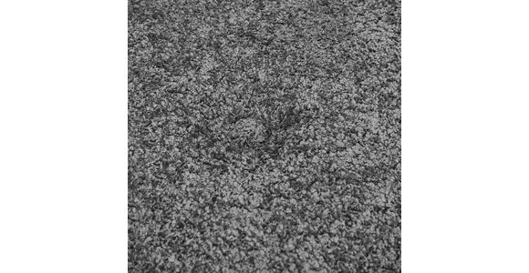 HOCKER Chenille Kiefer Grau - Schwarz/Grau, Trend, Holz/Textil (50/46/35cm) - Xora