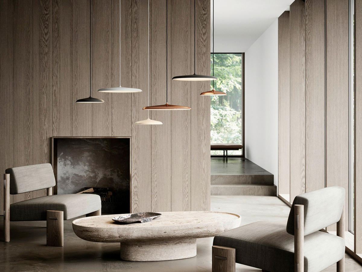 LED-HÄNGELEUCHTE 25/6 cm   - Schwarz, Design, Metall (25/6cm) - Nordlux