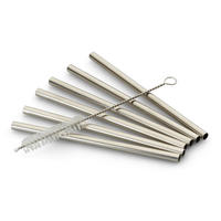 SUGRÖRSSET - stålfärgad, Basics, metall (12cm) - Echtwerk