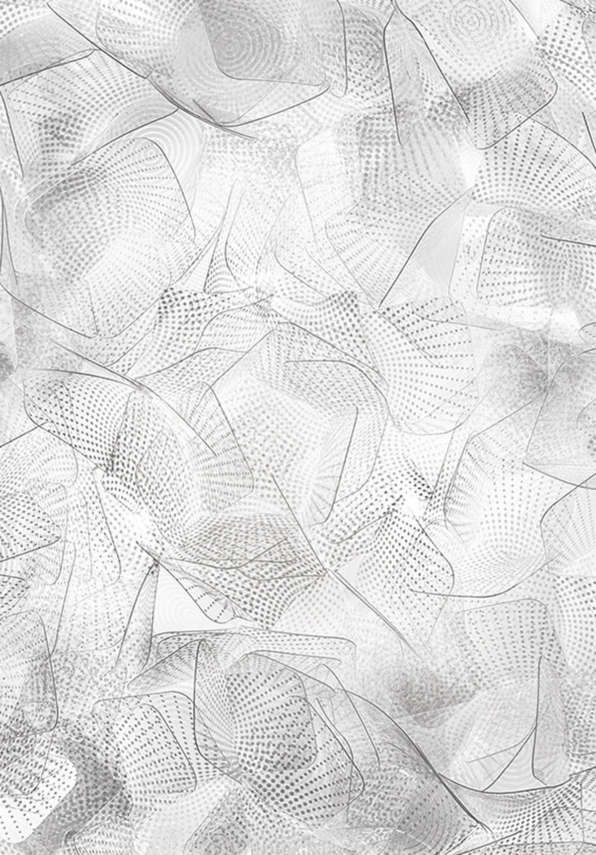 DECKENLEUCHTE Clizia 32/32/15 cm   - Transparent/Weiß, Design, Kunststoff (32/32/15cm) - Slamp