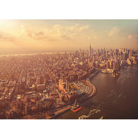 FOTOTAPETE Manhattan  - Braun/Grau, LIFESTYLE, Papier (254/184cm) - Komar