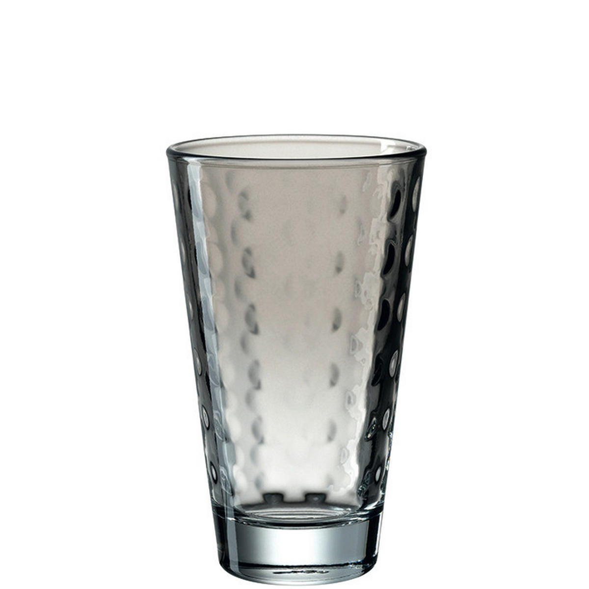 KOZAREC  Optic  - siva, Basics, steklo (300ml) - Leonardo