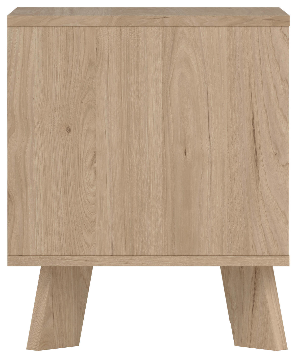 NACHTSCHRANK 40,2/47,4/39,8 cm  - Eichefarben/Weiß, Basics, Holzwerkstoff (40,2/47,4/39,8cm) - MID.YOU