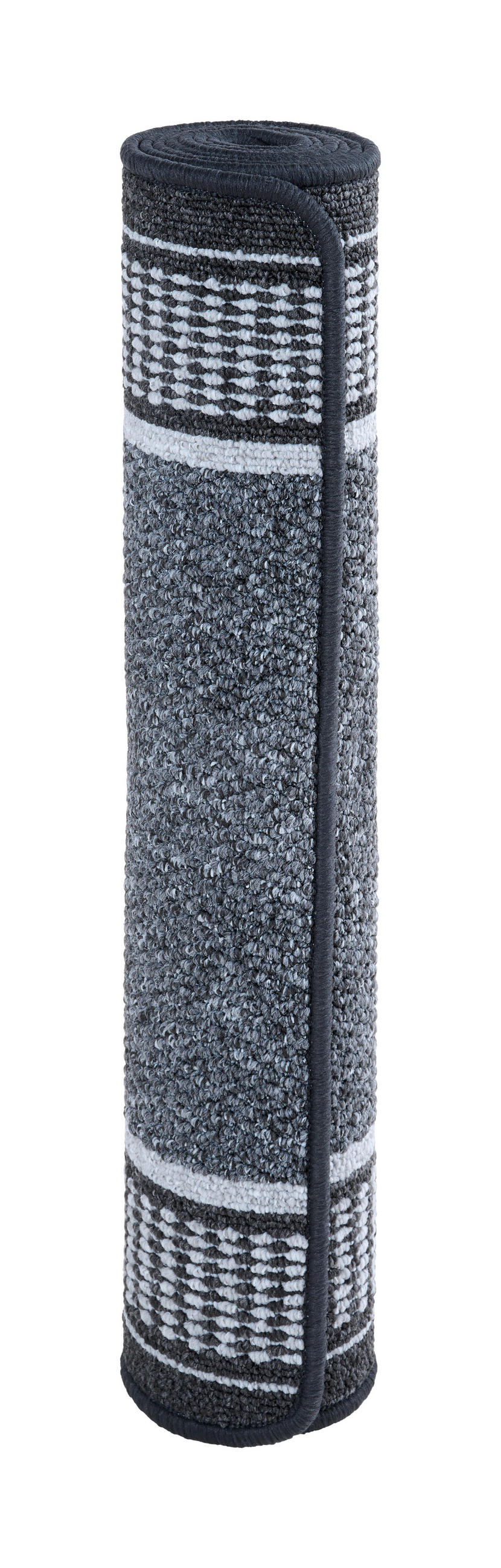 LÄUFER 67/180 cm Promenade Anthrazit  - Anthrazit, KONVENTIONELL, Kunststoff/Textil (67/180cm) - Boxxx