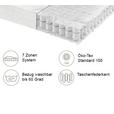 TASCHENFEDERKERNMATRATZE 80/200 cm  - Weiß, Basics, Textil (80/200cm) - Sleeptex