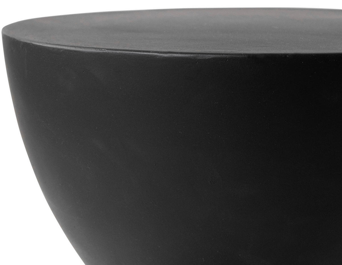 COUCHTISCH 32/32/40 cm Schwarz  - Schwarz, Design, Stein (32/32/40cm) - MID.YOU