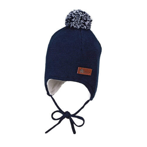 MÜTZE  unter 6 Monaten  Dunkelblau 39  - Dunkelblau, Basics, Textil (39null) - Sterntaler