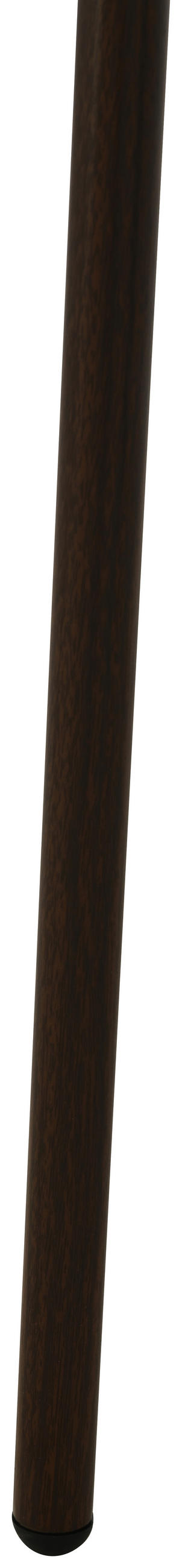 STUHL , , Teddystoff  - Walnussfarben/Weiß, MODERN, Holz/Textil (55/78/58cm) - MID.YOU