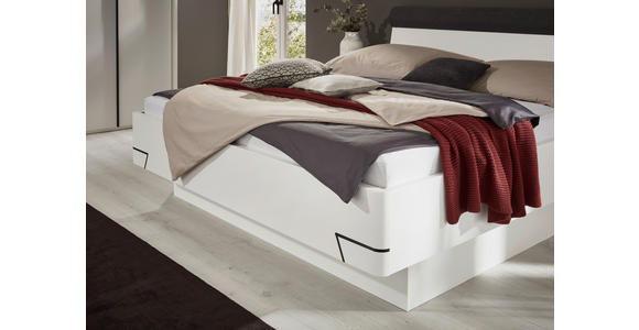 BETTANLAGE - Anthrazit/Weiß, KONVENTIONELL (180/200cm) - Dieter Knoll