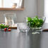 SCHÜSSELSET Glas 7-teilig - Transparent, Basics, Glas - LEONARDO