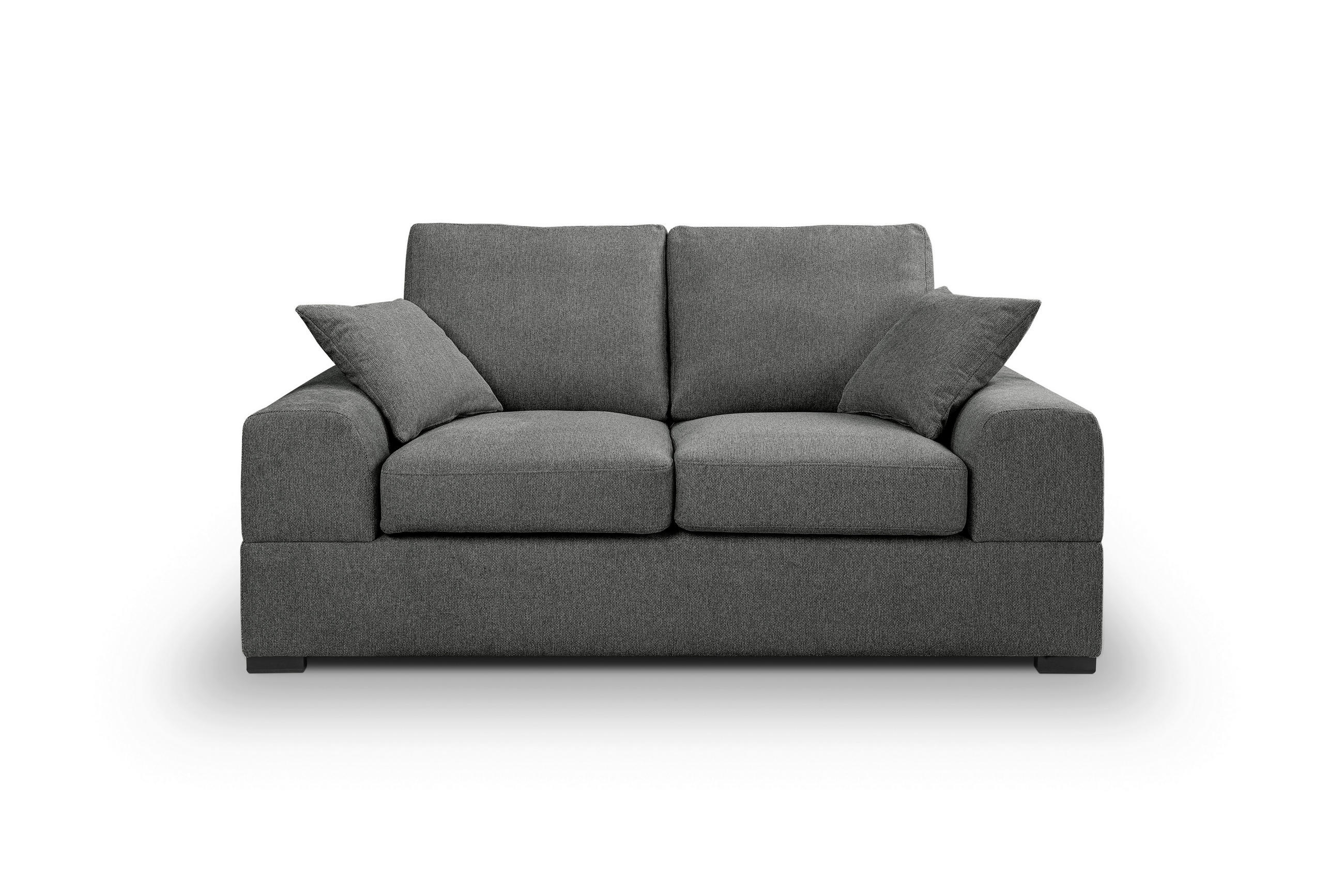Mid.you 2-Sitzer-Sofa Grau 182x90x93 cm