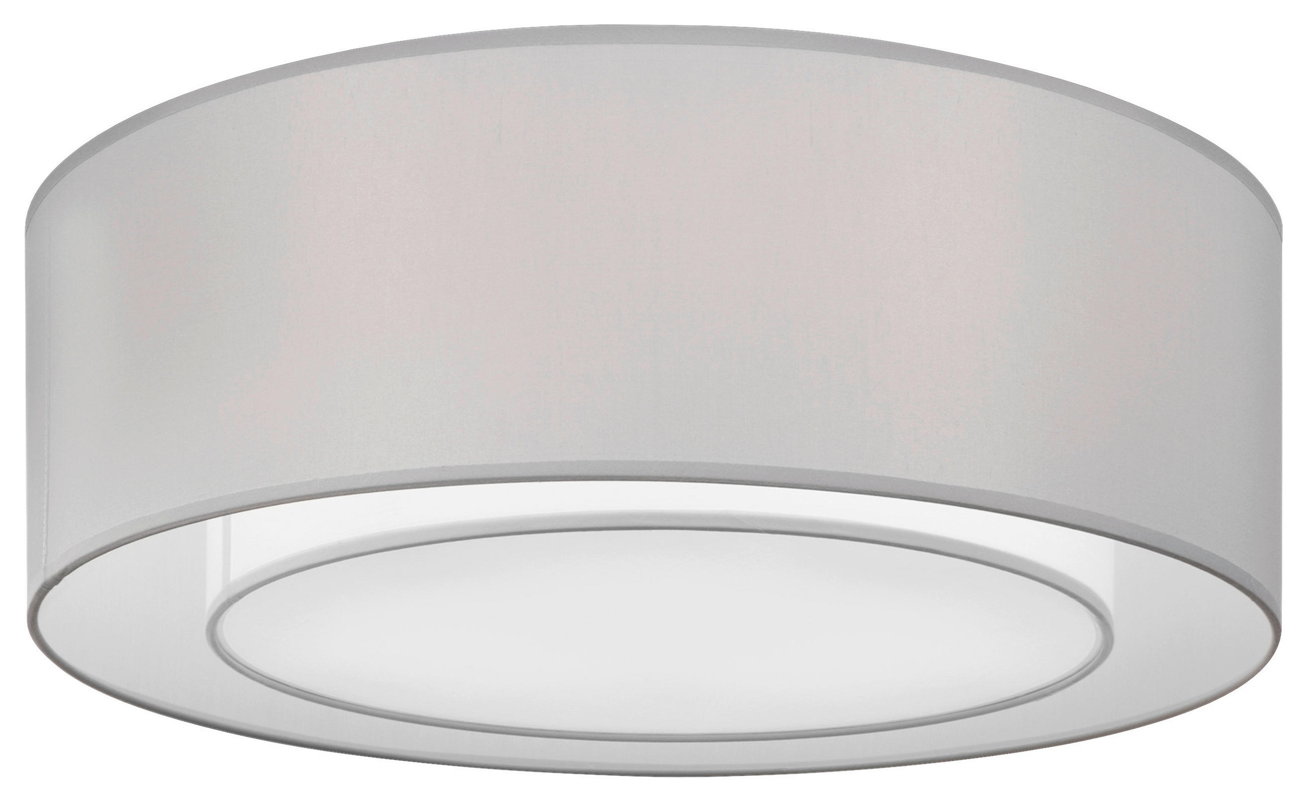 DECKENLEUCHTE 52/17,5/52 cm   - Chromfarben, Basics, Textil/Metall (52/17,5/52cm) - MAYTONI