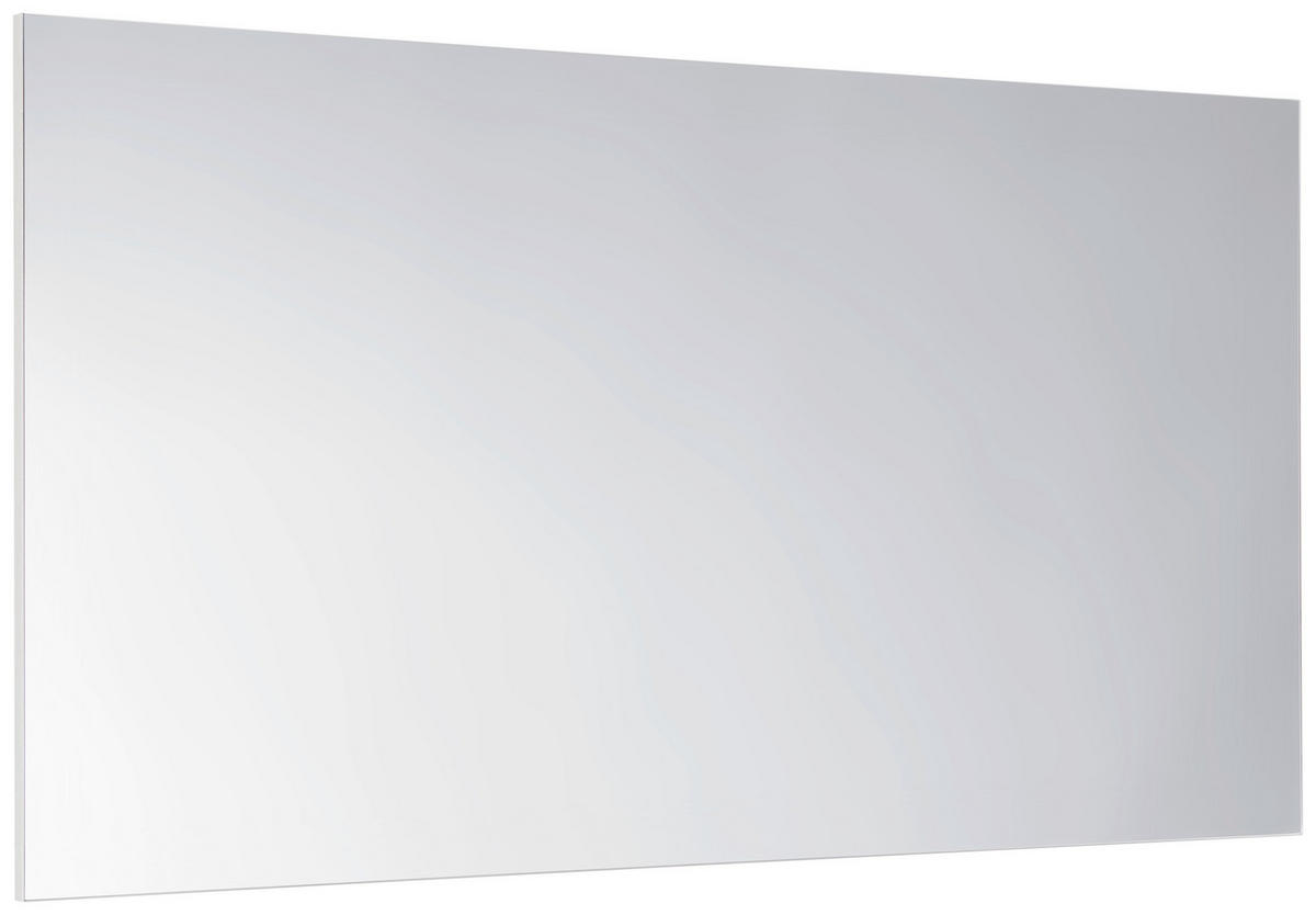 WANDSPIEGEL 120/65/2 cm    in rechteckig  - Weiß, Design, Glas/Holzwerkstoff (120/65/2cm) - Xora