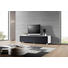 TV-ELEMENT 180/43/42 cm - Alufarben/Schwarz, Design, Glas/Holzwerkstoff (180/43/42cm) TV-ELEMENT 180/43/42 cm - Alufarben/Schwarz, Design, Glas/Holzwerkstoff (180/43/42cm)