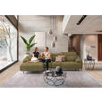 ECKSOFA in Echtleder Creme  165/313 cm  - Beige/Creme, Design, Leder/Metall (165/313cm) - Emilio Belluti