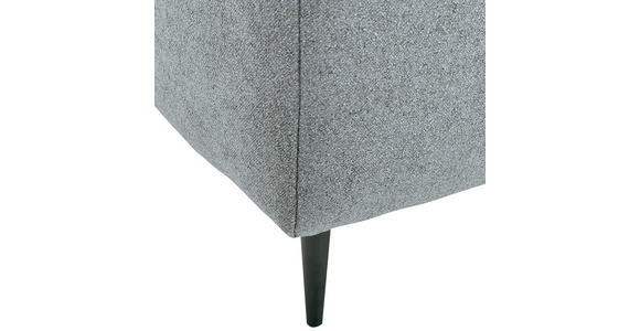 SCHLAFSOFA Flachgewebe Grau  - Schwarz/Grau, KONVENTIONELL, Textil/Metall (197/75/100cm) - Carryhome