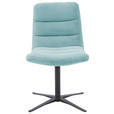 STUHL - Petrol/Schwarz, Design, Textil/Metall (52/88/66cm) - Dieter Knoll