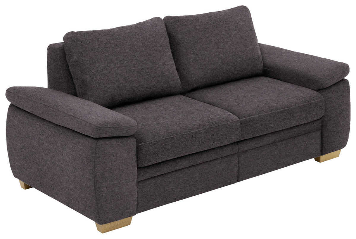 SCHLAFSOFA Braun  - Braun, KONVENTIONELL, Holz/Textil (196/90/100cm) - Beldomo Style