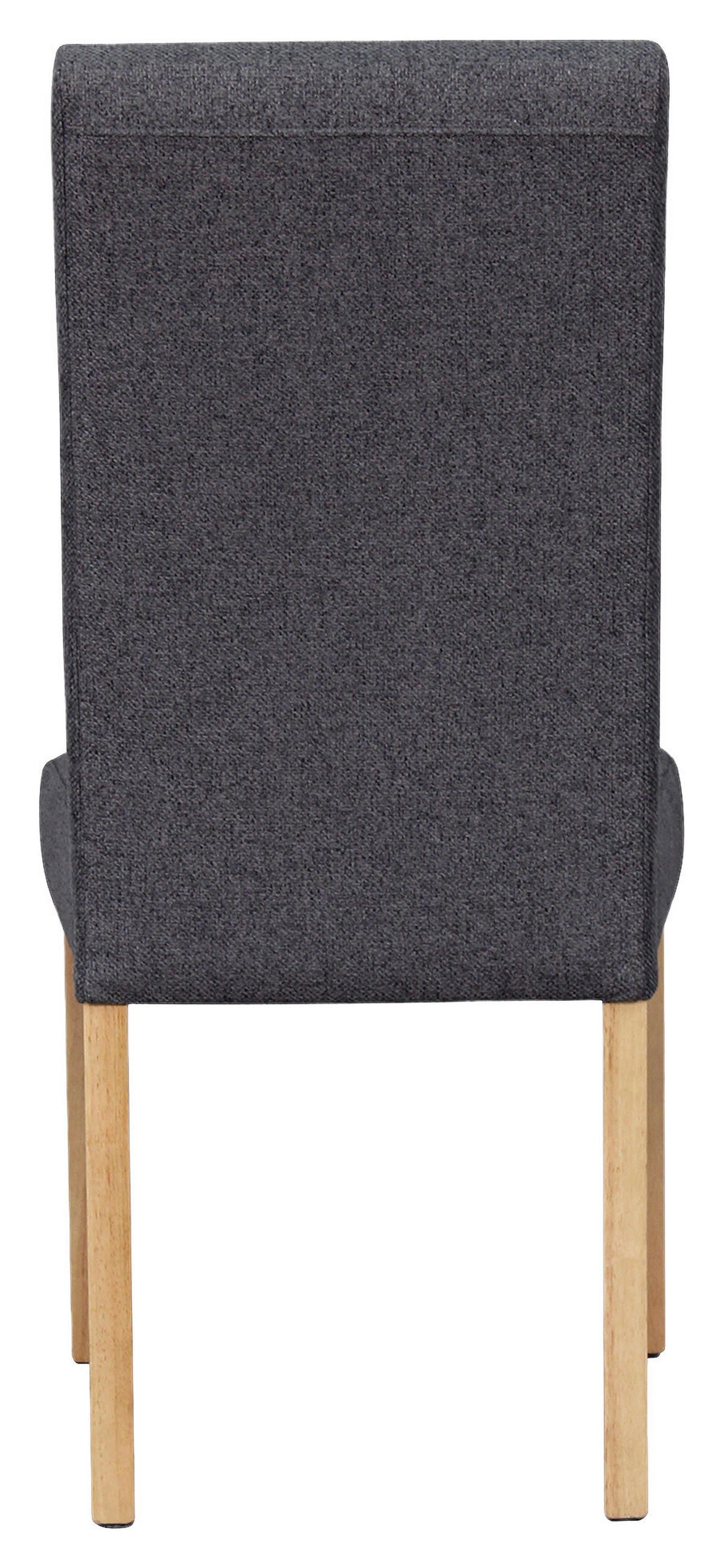 STUHL-SET - Dunkelgrau/Schwarz, MODERN, Holz/Textil (47/99,5/60cm) - MID.YOU
