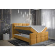 BOXBETT 180/200 cm  in Orange  - Chromfarben/Orange, MODERN, Holz/Holzwerkstoff (180/200cm) - Esposa