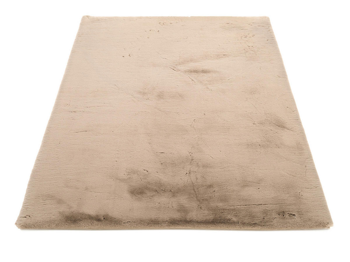 HOCHFLORTEPPICH 140/200 cm Nuvola - Exklusiv Taupe  - Taupe, Basics, Textil (140/200cm) - Novel