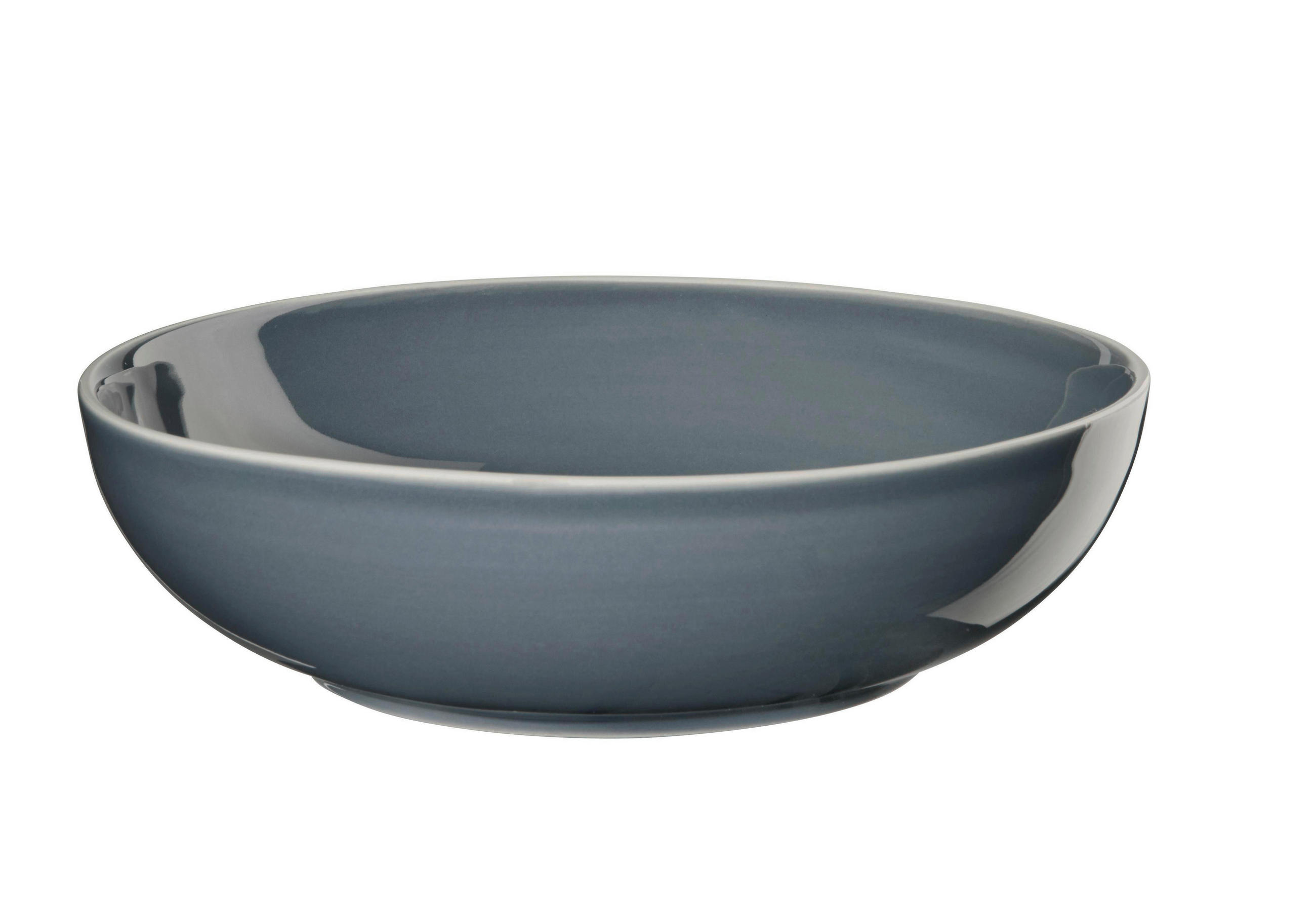 PASTATELLER Steinzeug semana  - Blaugrau, KONVENTIONELL, Keramik (21/5,5cm) - ASA