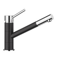 KÜCHENARMATUR 525028  - Chromfarben/Anthrazit, Basics, Metall (5,5/19,1/26,3cm) - Blanco