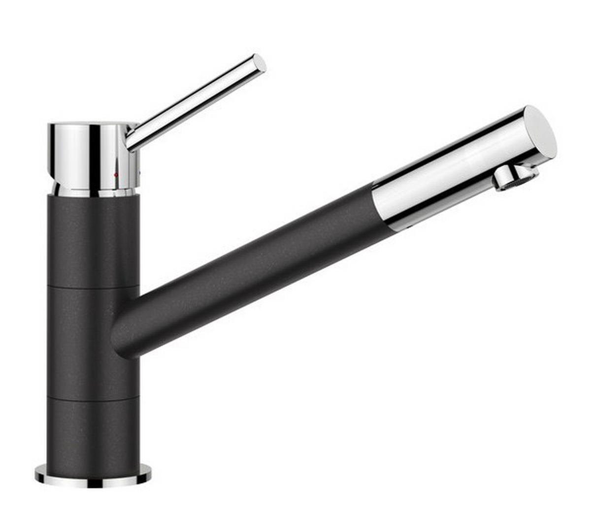 KÜCHENARMATUR 525028  - Chromfarben/Anthrazit, Basics, Metall (5,5/19,1/26,3cm) - Blanco