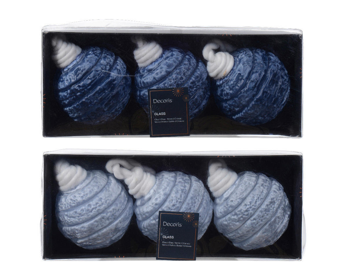 ORNAMENTE BRAD DE CRĂCIUN - Basics (8,00/8,00/8,00cm)