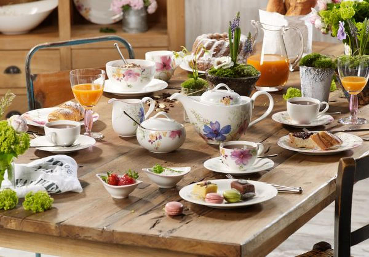 RAŇAJKOVÁ ŠÁLKA porcelán  - viacfarebná/biela, Konventionell, keramika (0,39l) - Villeroy & Boch