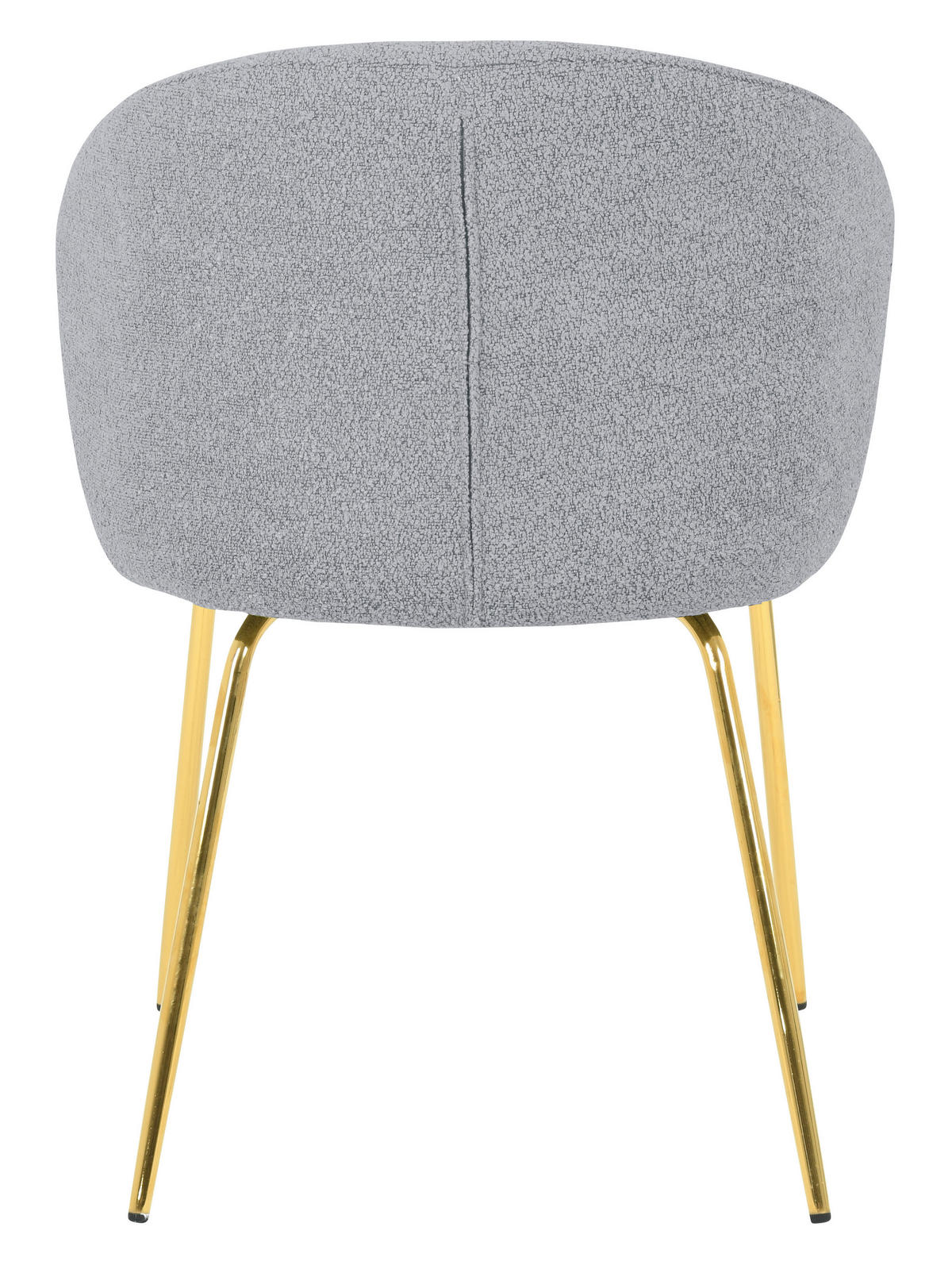 STOLICA  siva       - siva/zlatna, Moderno, drvo/metal (56/78/58cm) - Mömax